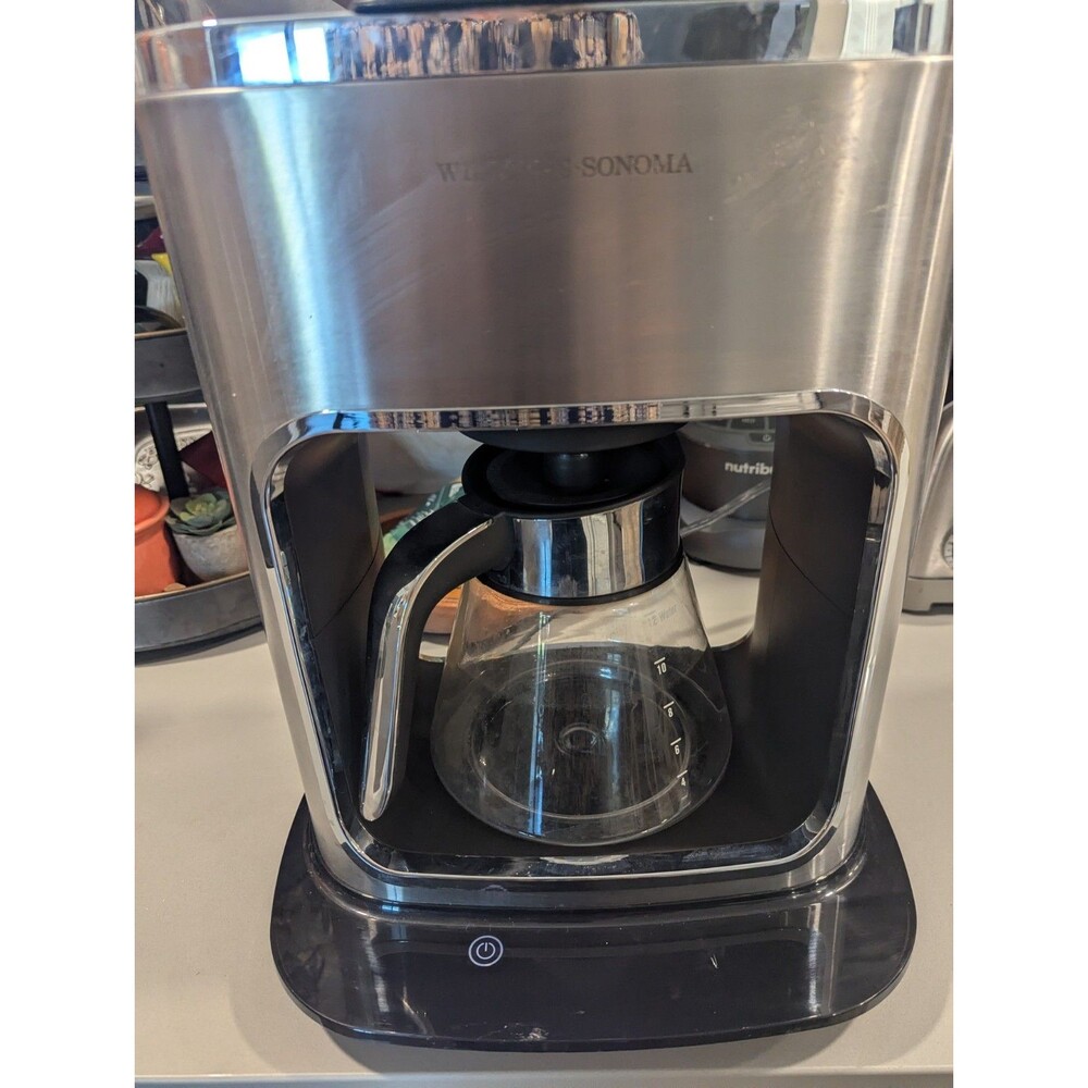 Williams Sonoma Signature Touch 10 Cup Coffee Maker Stainless Steel Thermal